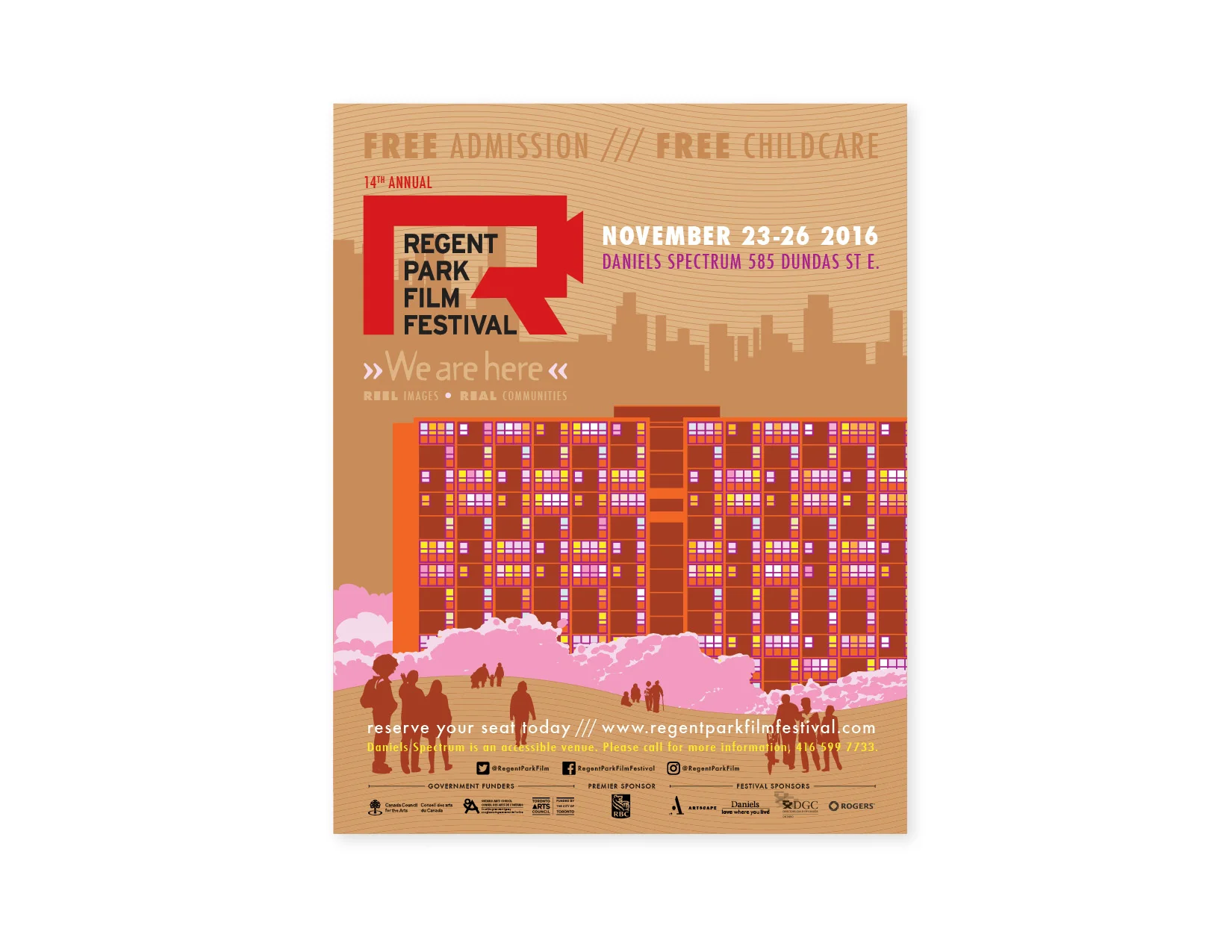14th Annual Regent Park Film Festival poster