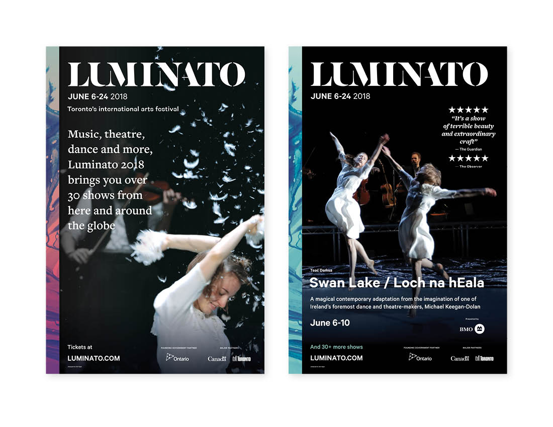 Luminato 2018 posters