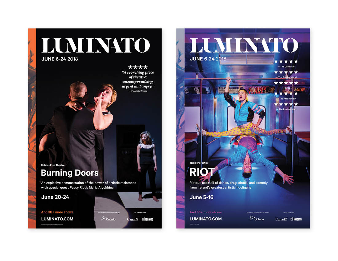 Luminato 2018 Posters