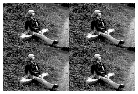 Still from video “Trying to Sit Still for 5 minutes” Aven River, Pont Aven, France