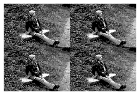 Still from video “Trying to Sit Still for 5 minutes” Aven River, Pont Aven, France