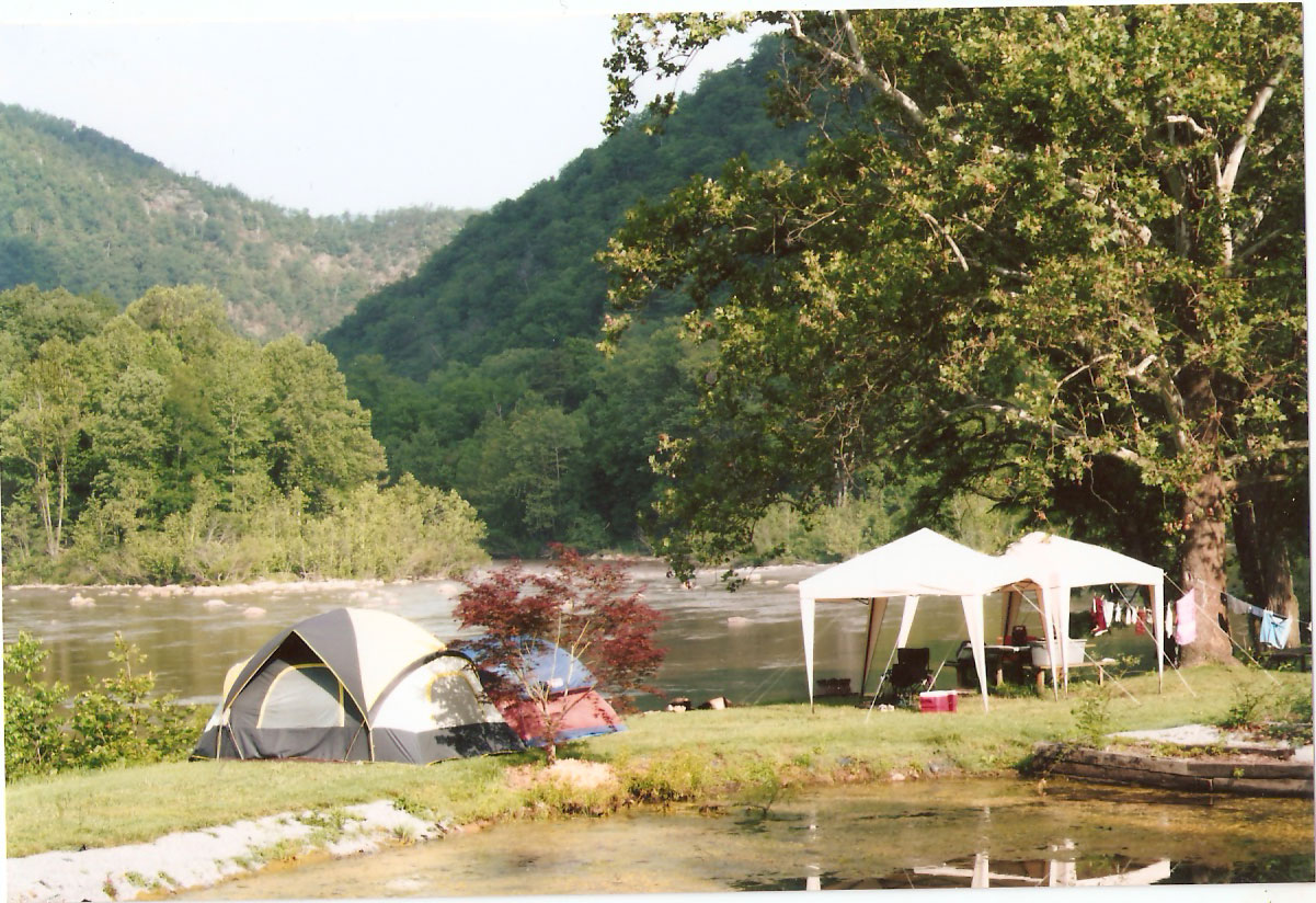 Nolichucky River Tent Camping