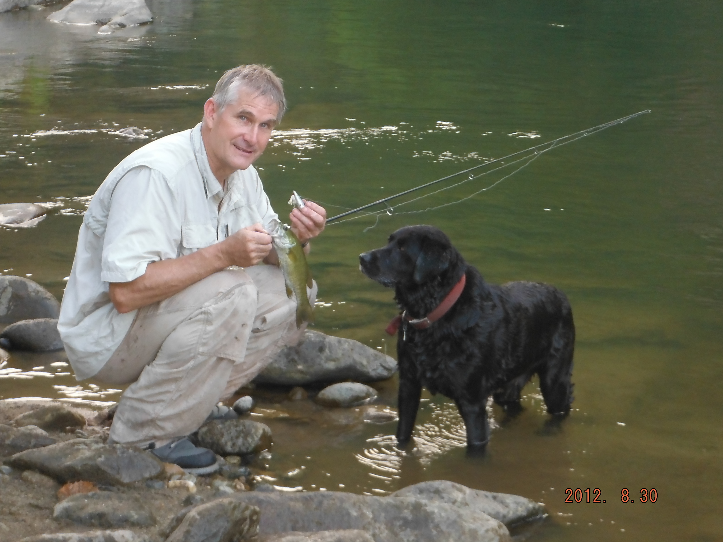 Fishing on the Nolichucky River