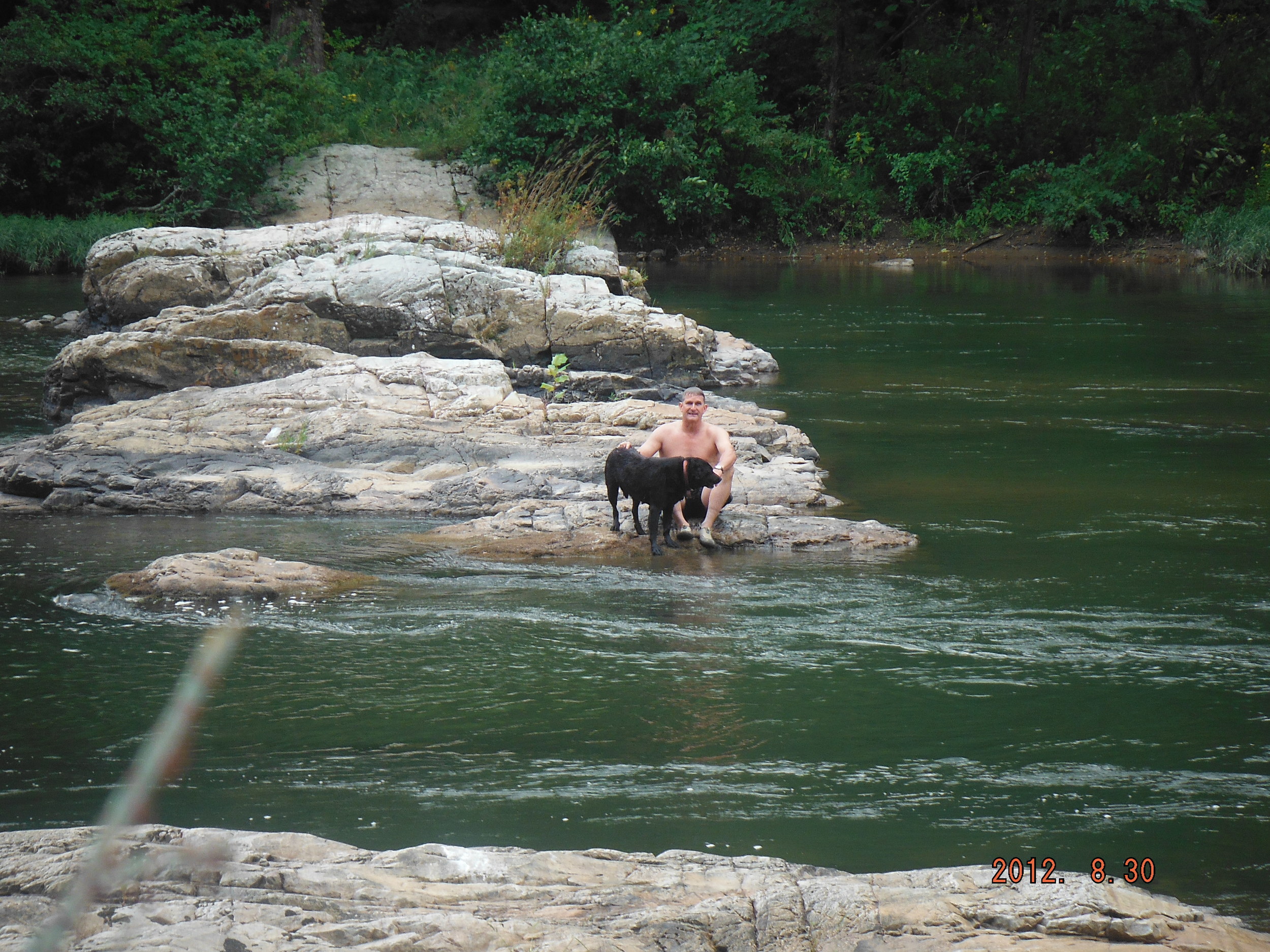 Swimming buddies