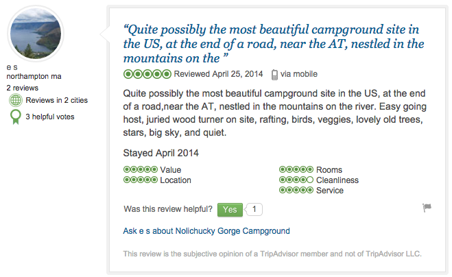 Copy of Trip Advisor - Guest Review