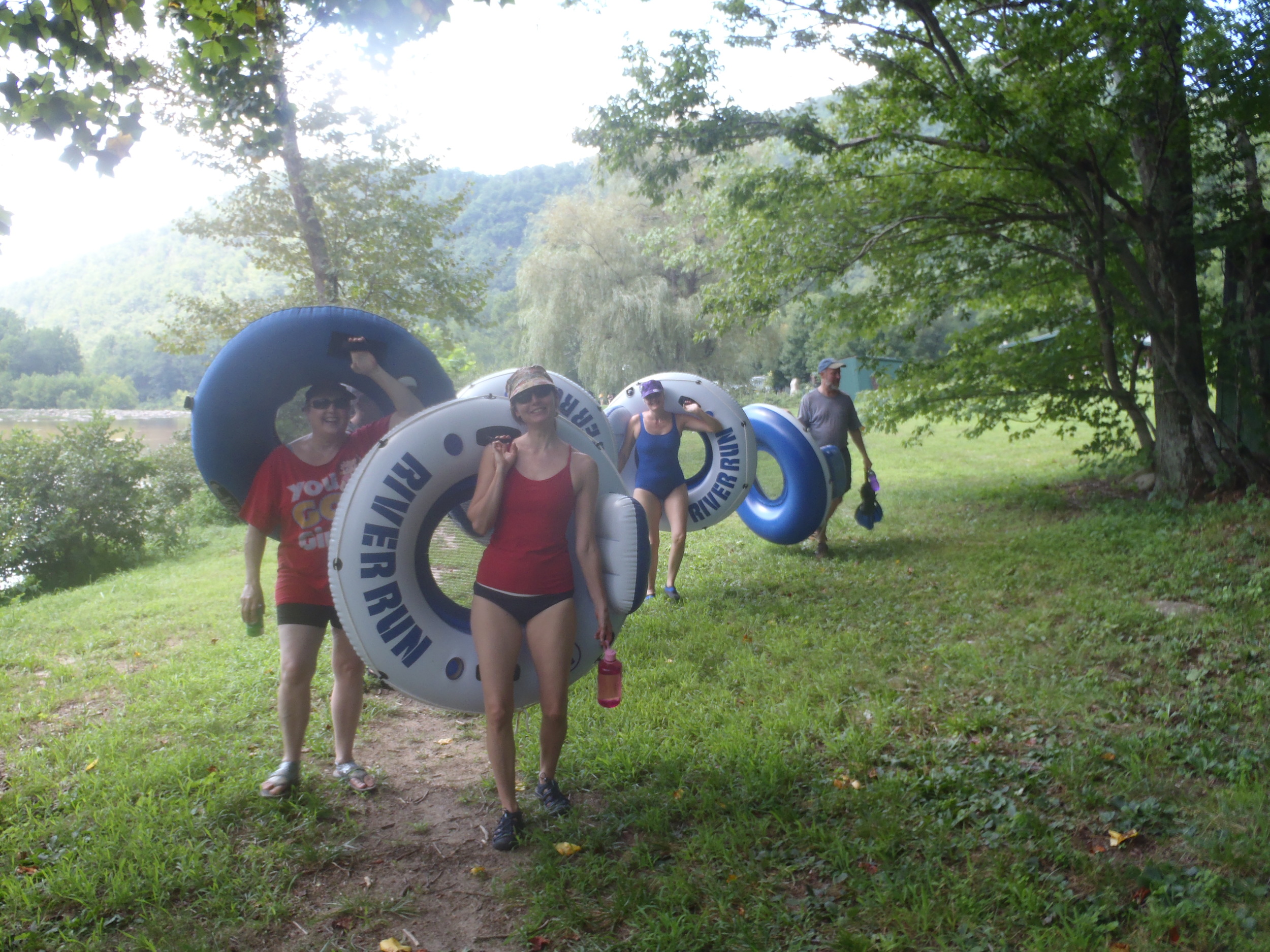 Grab your tubes and take a hike upstream