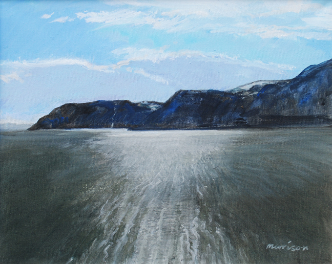 Evening Light Norway acrylic on canvas
