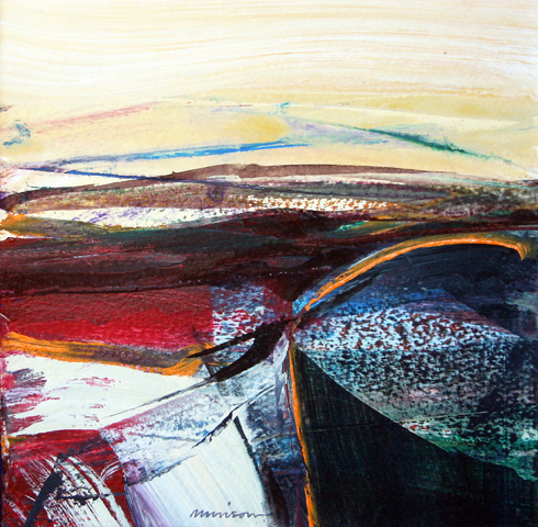 Creation I acrylic on board