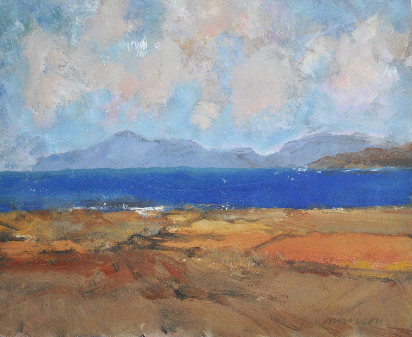 NM84 Irish Landscape acrylic on board.JPG