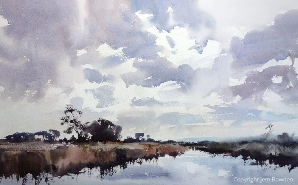 Watercolour by Jem Bowden