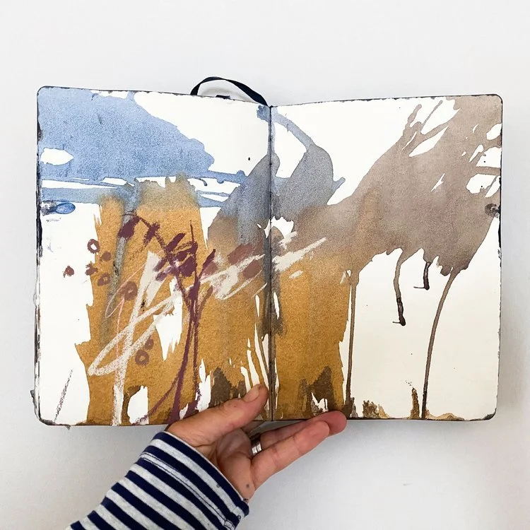 'Paint the Wild' -Inky, sketchy landscape with Sam Broughton