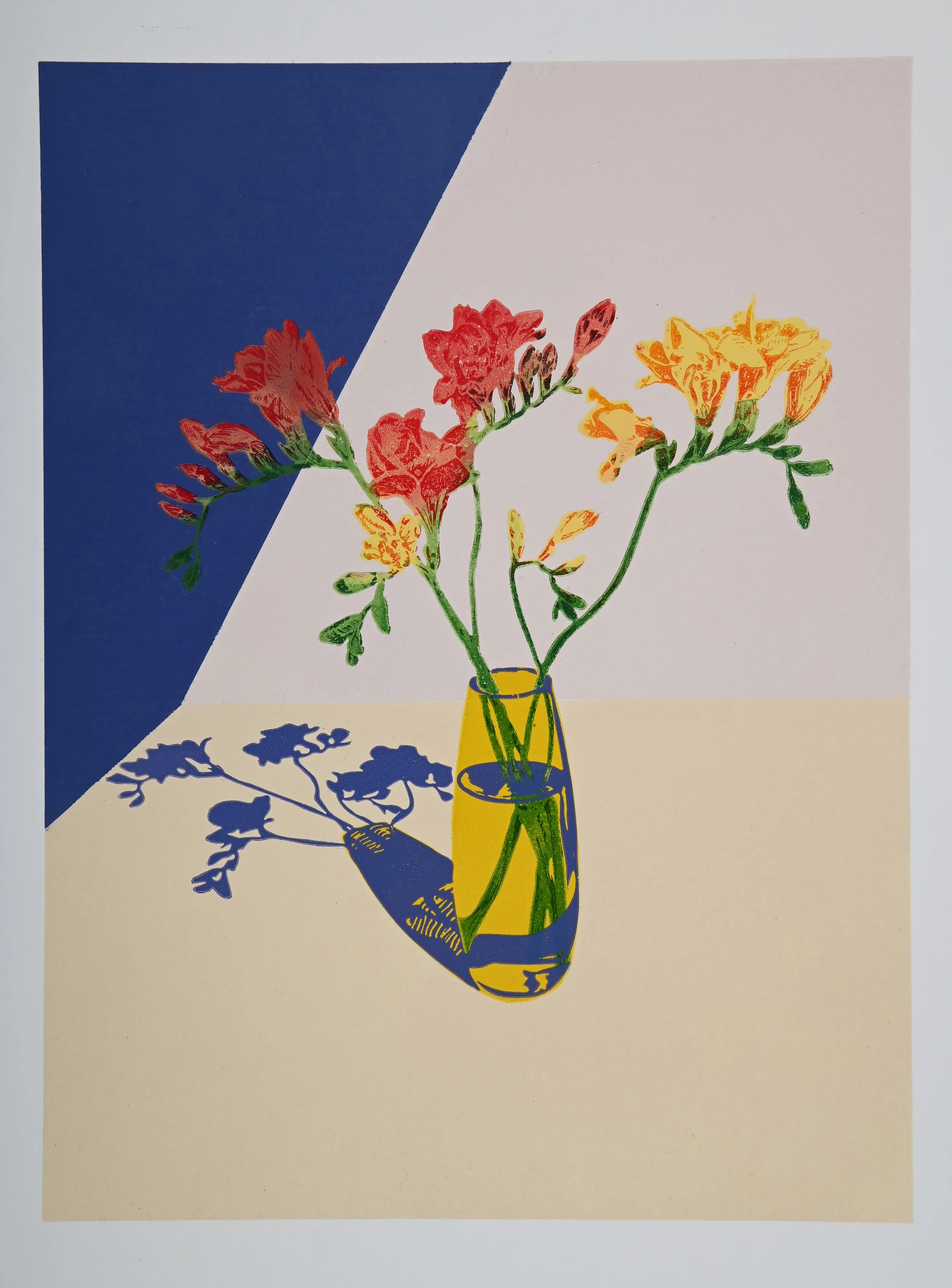 Plas Freesia Lino Print.JPG