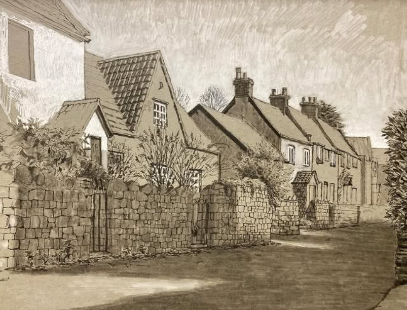 Illustration in Chalk and Charcoal with Jack Hicks