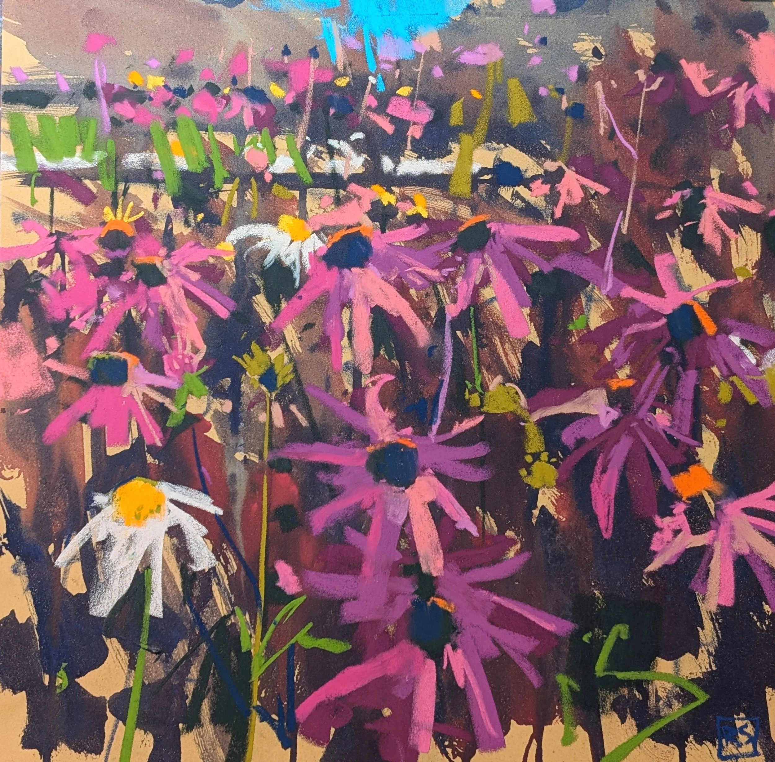 Loosening Up Your Pastel Flower Paintings with Richard Suckling 