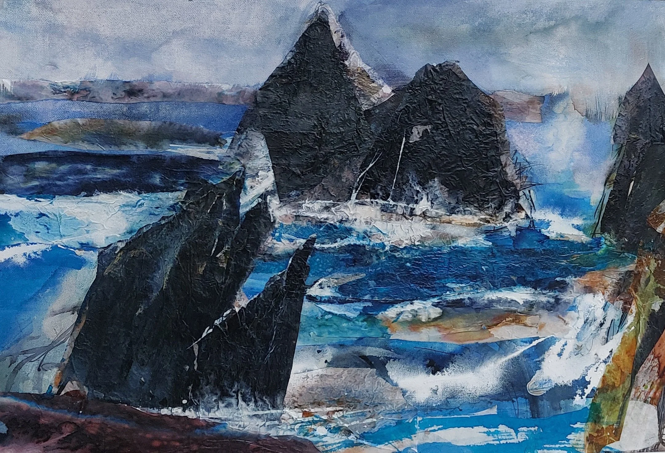 Inks on different materials- with Margaret Micklewright  