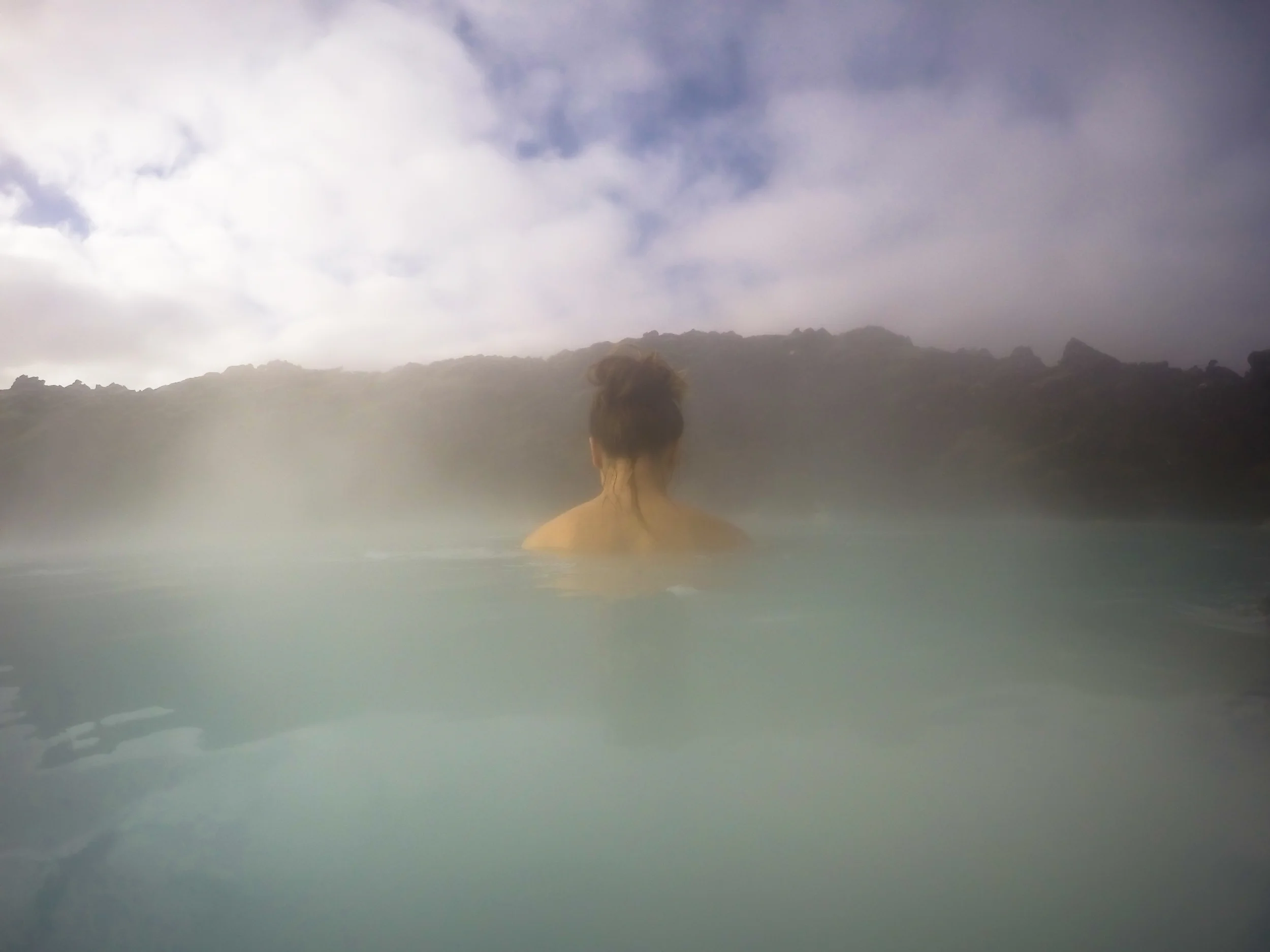 Morning at the Blue Lagoon