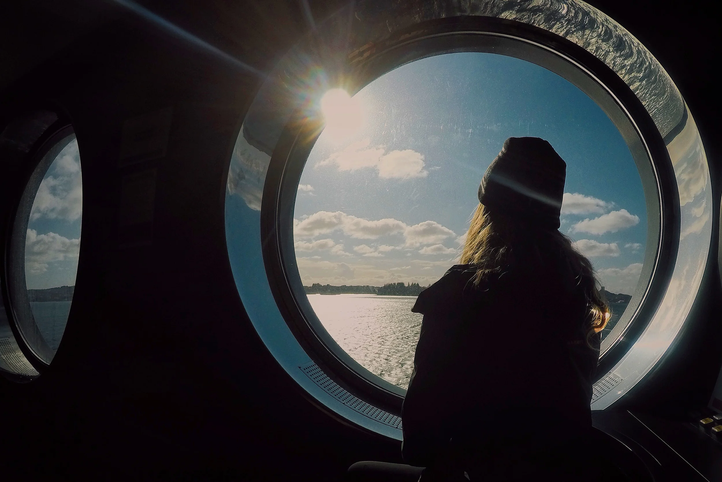 On the ferry to Savanger