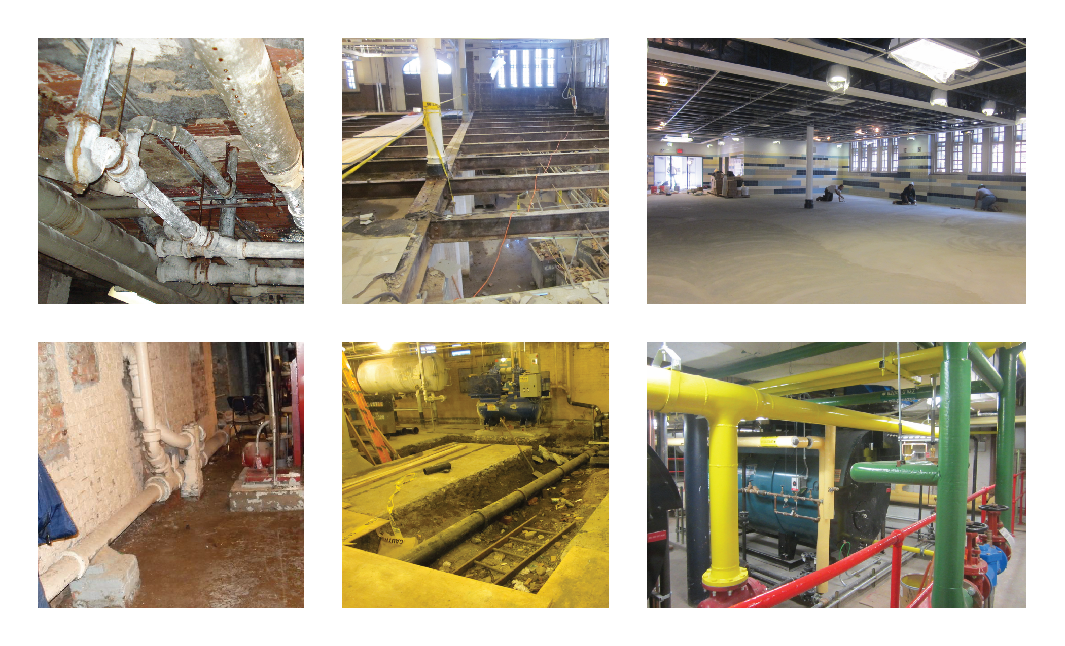 PS32X Flood Elimination, Floor Replacement, Heating Plant Upgrade, Fire Alarm and Low Voltage Upgrades