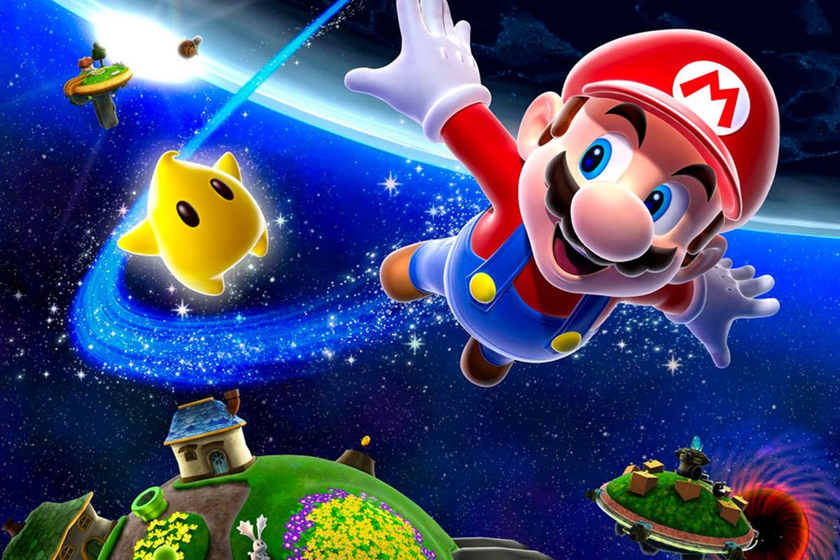 Super Mario Galaxy Cover Art