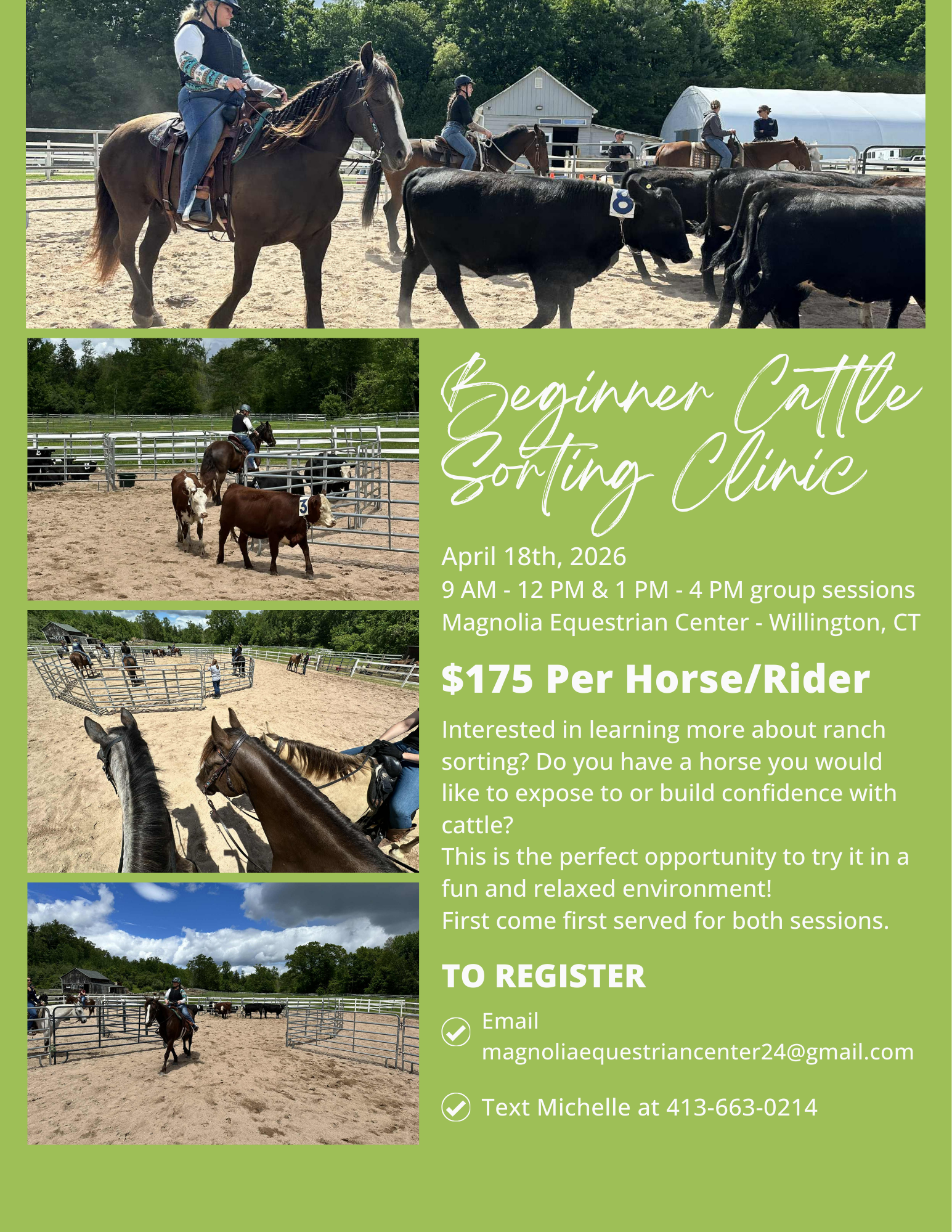 Cattle Sorting Clinic