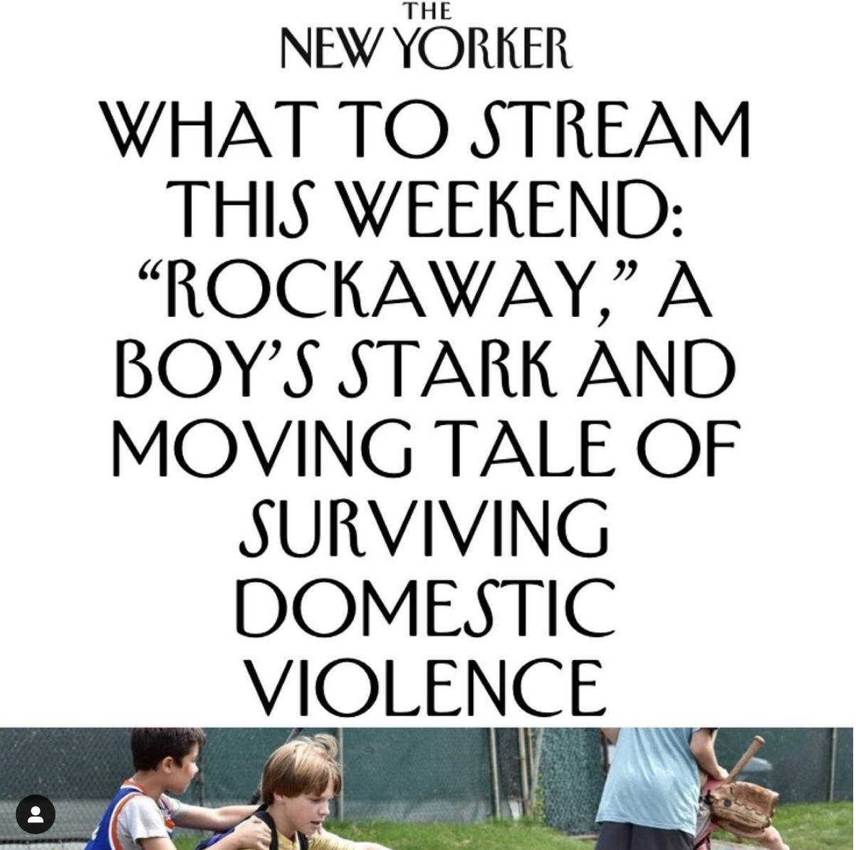 What to Stream This Weekend: “Rockaway,” a Boy’s Stark and Moving Tale of Surviving Domestic Violence