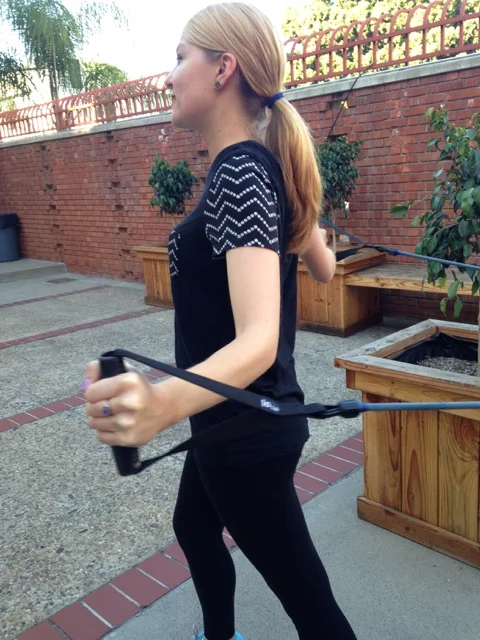 resistance band workout