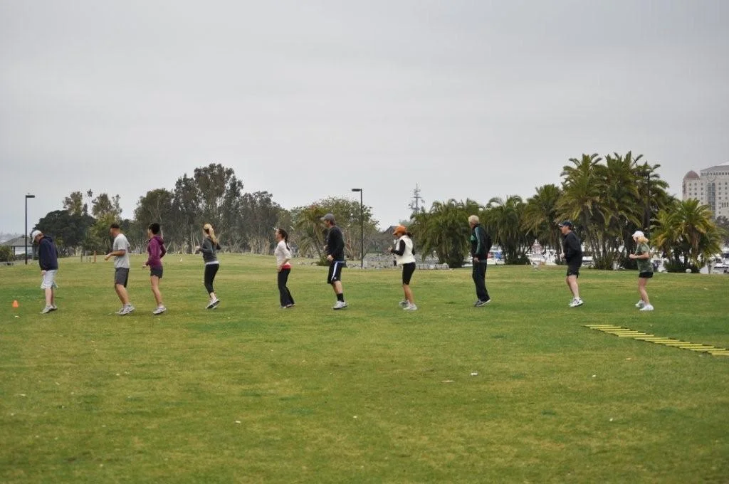 park fundraising workout for Jordan Haber