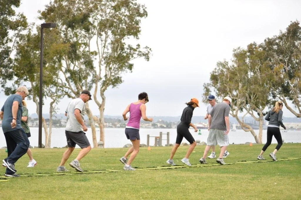 park fundraising workout for Jordan Haber