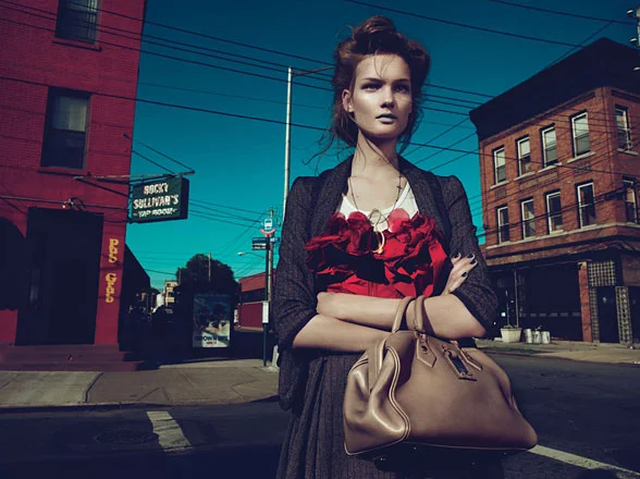 Photographer: Mert Alas & Marcus Piggott • Client: W Magazine • Fashion Director: Alex White • Set Design: Gerard Santos • Location: Brooklyn, NY