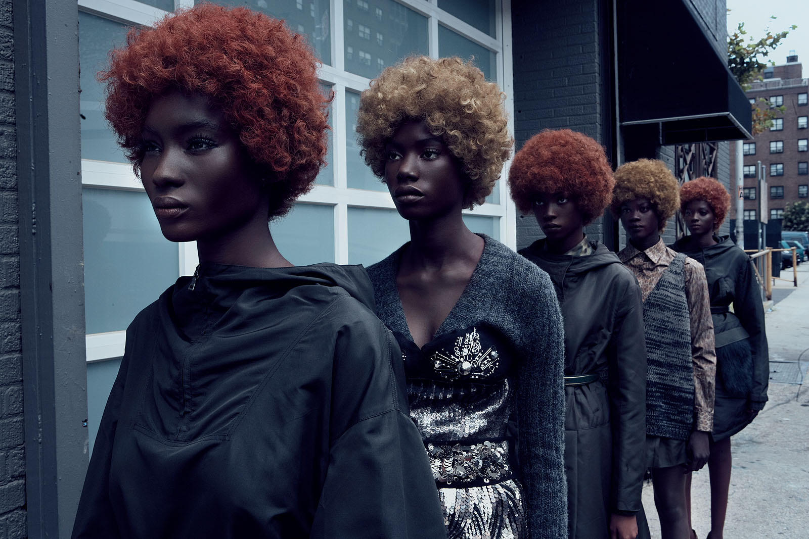 Photographer: Steven Klein • Client: Vogue Italia • Fashion Editor: Patti Wilson • Set Design: Mary Howard • Location: New York, NY