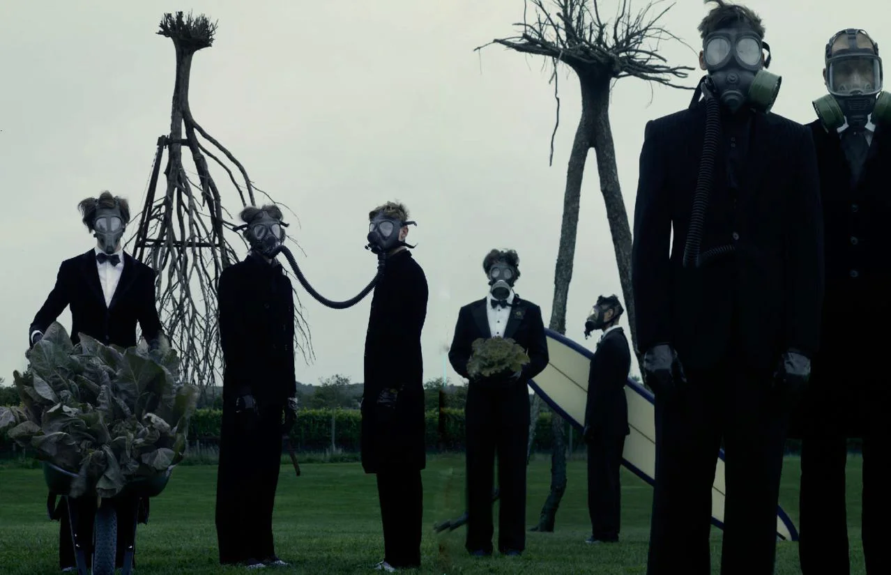 Photographer: Steven Klein • Client: L'uomo Vogue • Stylist: Patti Wilson • Set Design: Mary Howard • Location: New York, NY