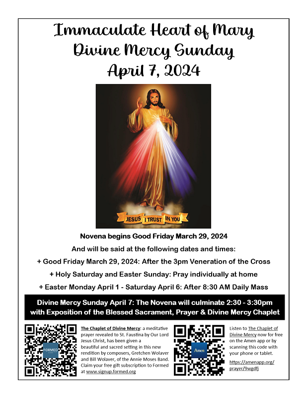 Divine Mercy Sunday