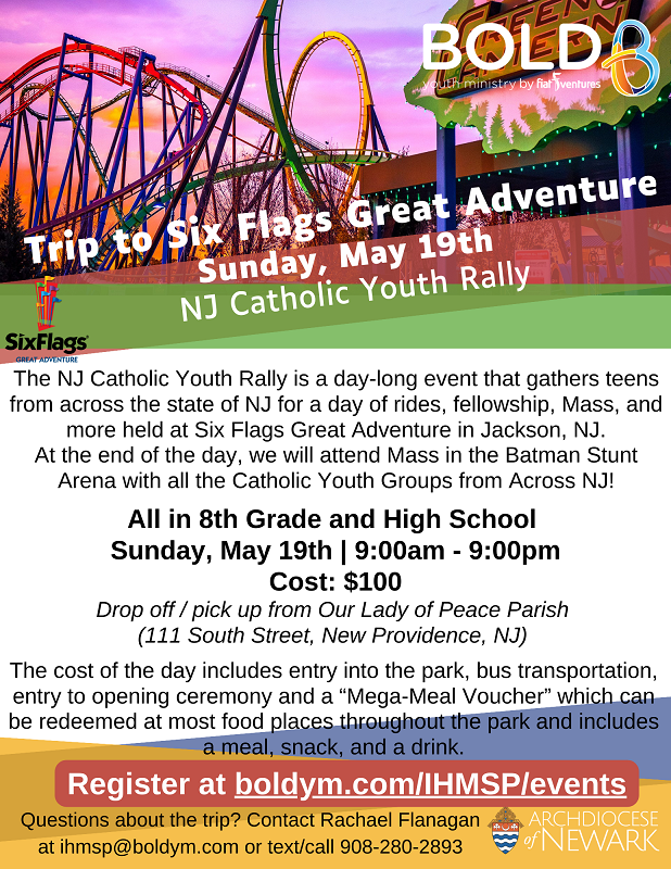 [Youth Ministry] Trip to Six Flags Great Adventure