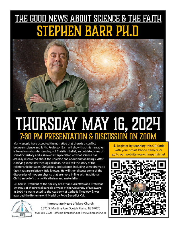 The Good News about Science and the Catholic Faith w/ Dr. Stephen Barr