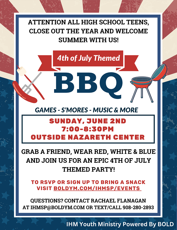 [Youth Ministry] 4th of July Theme BBQ