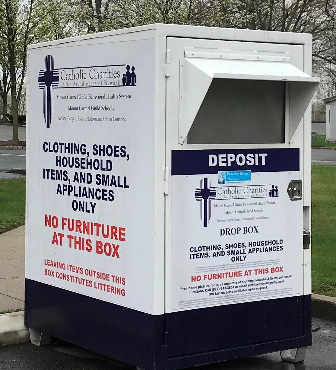 Januce Farrell Catholic Charities Donation Update — Immaculate Heart of Mary Church
