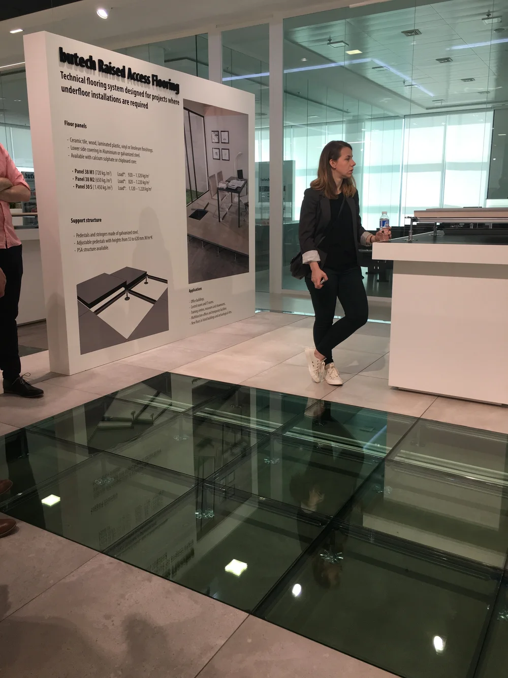 My new pal, architect Rachel Moore asks questions about raised access flooring