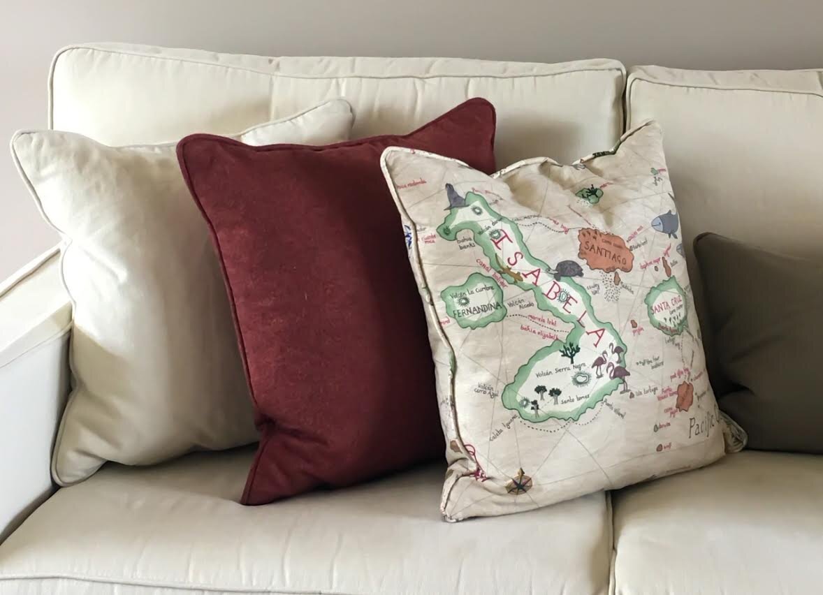 Howth residence; Scatter cushions