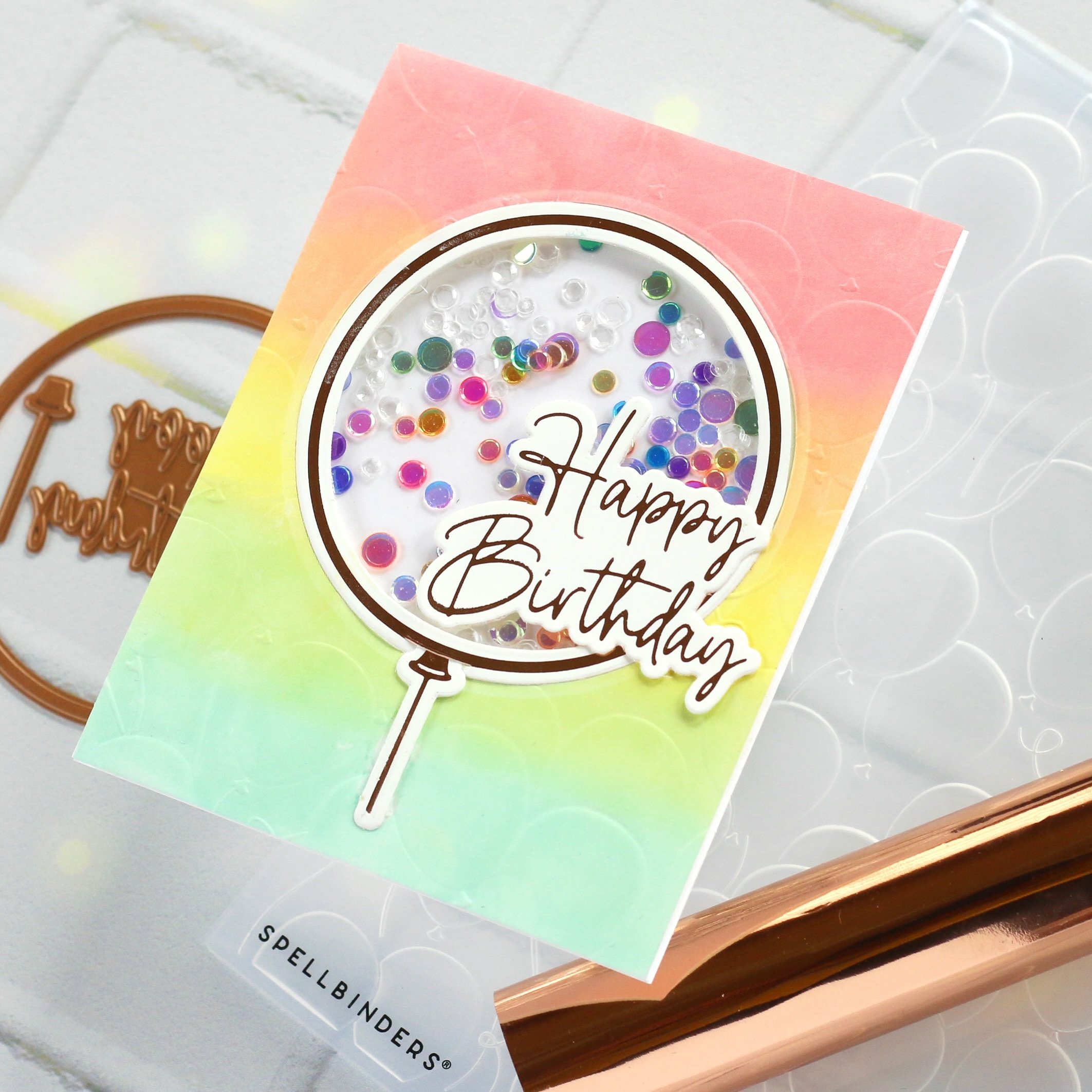 Join me LIVE tomorrow on YouTube and help me kick off the celebration! 🎈 
.
I&rsquo;m gearing up to start another year around the sun and I&rsquo;m making a card LIVE on YouTube to celebrate! You&rsquo;ll find a fun range of techniques to add color,