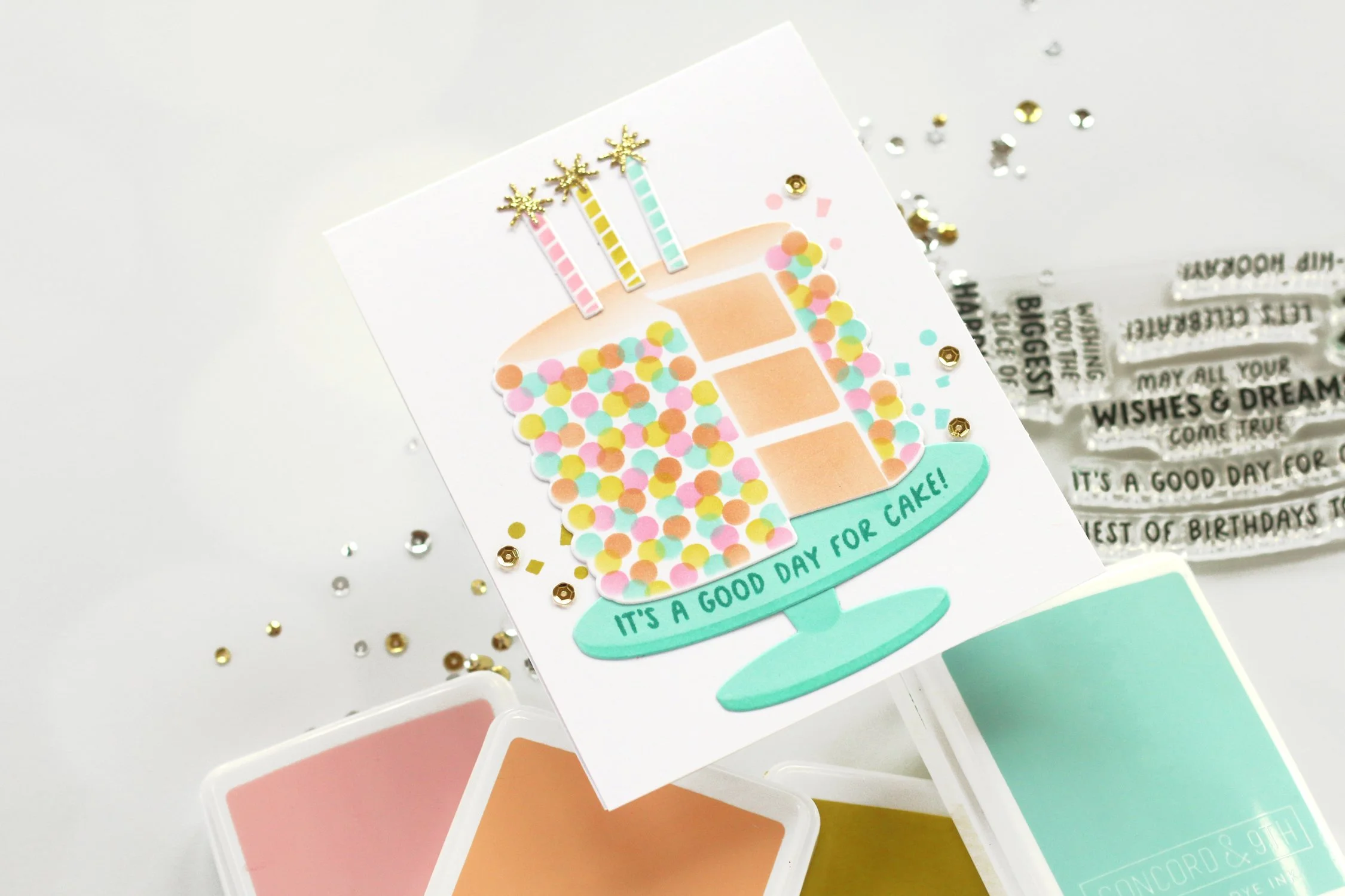 Cut the Cake &amp; Create the Prettiest Celebration Card!