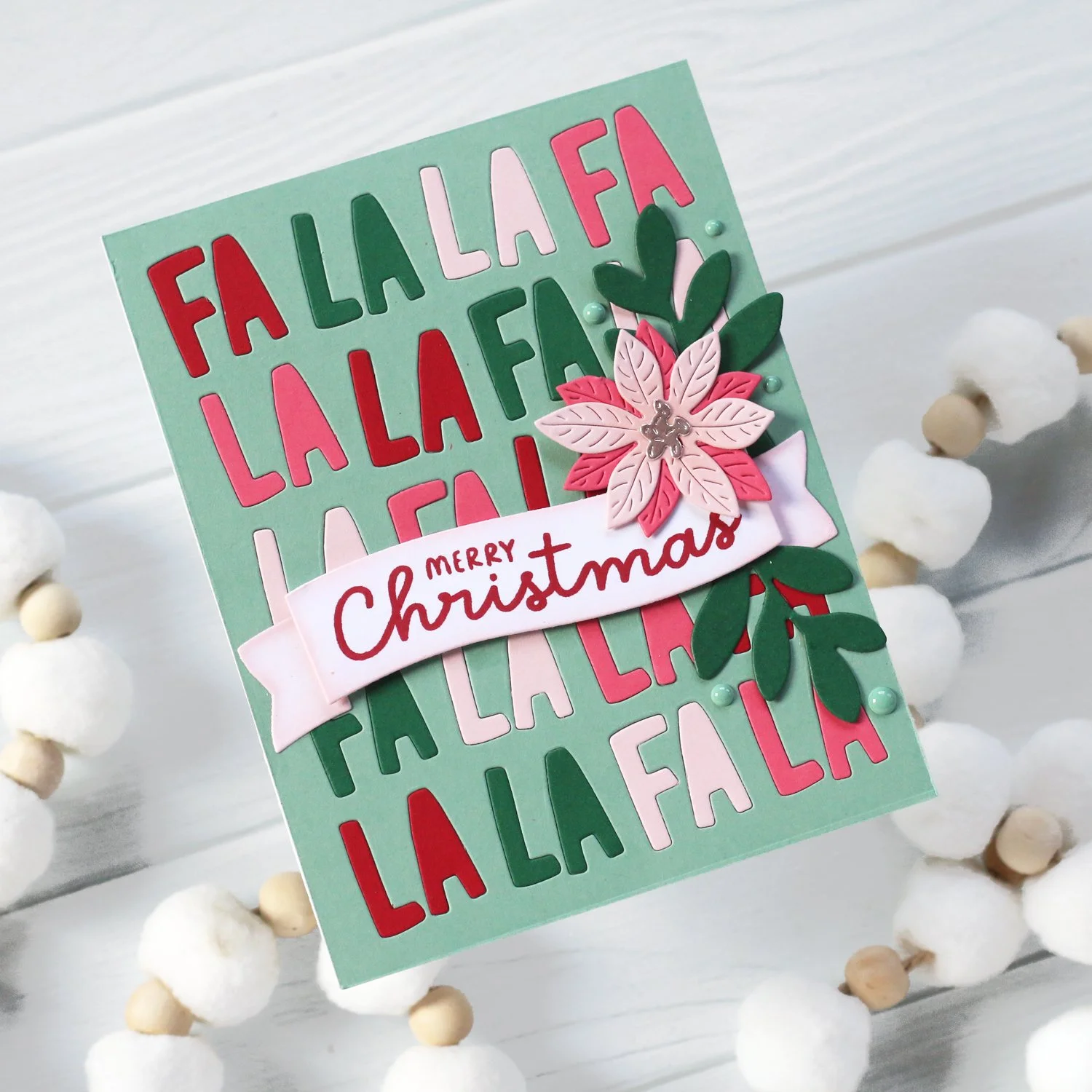 Concord &amp; 9th Fa La La Inlay Card