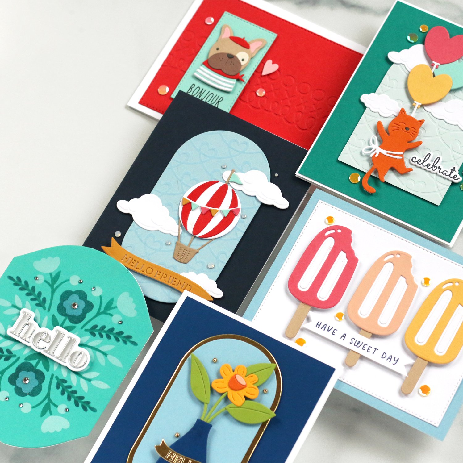 Spellbinders Crafty Advent Calendar Cardmaking