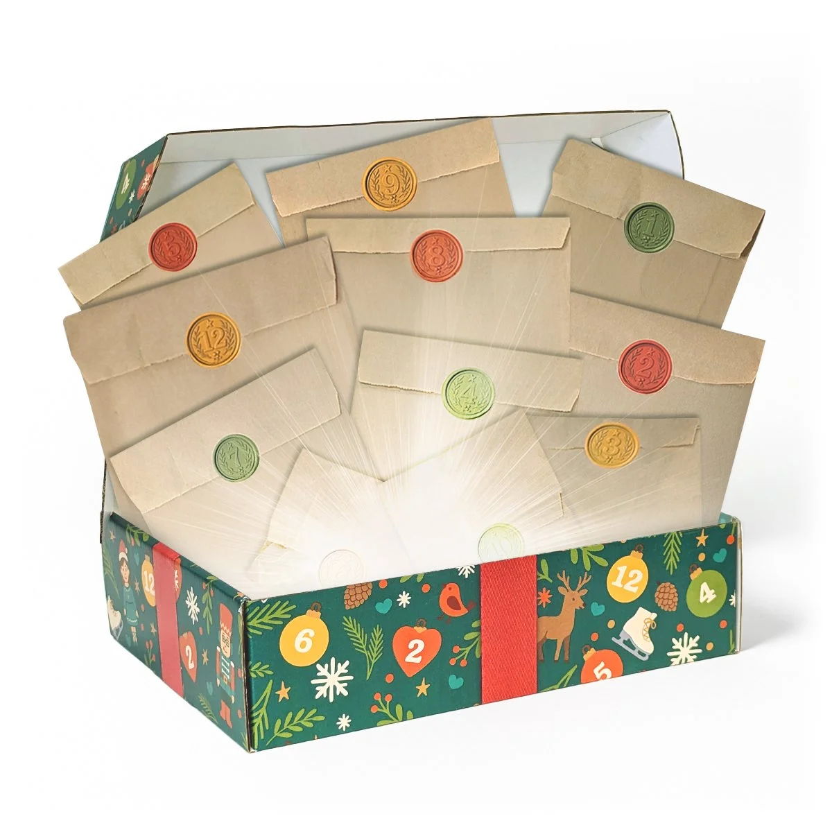 NEW Gina K. Designs 12 Days of Christmas Box