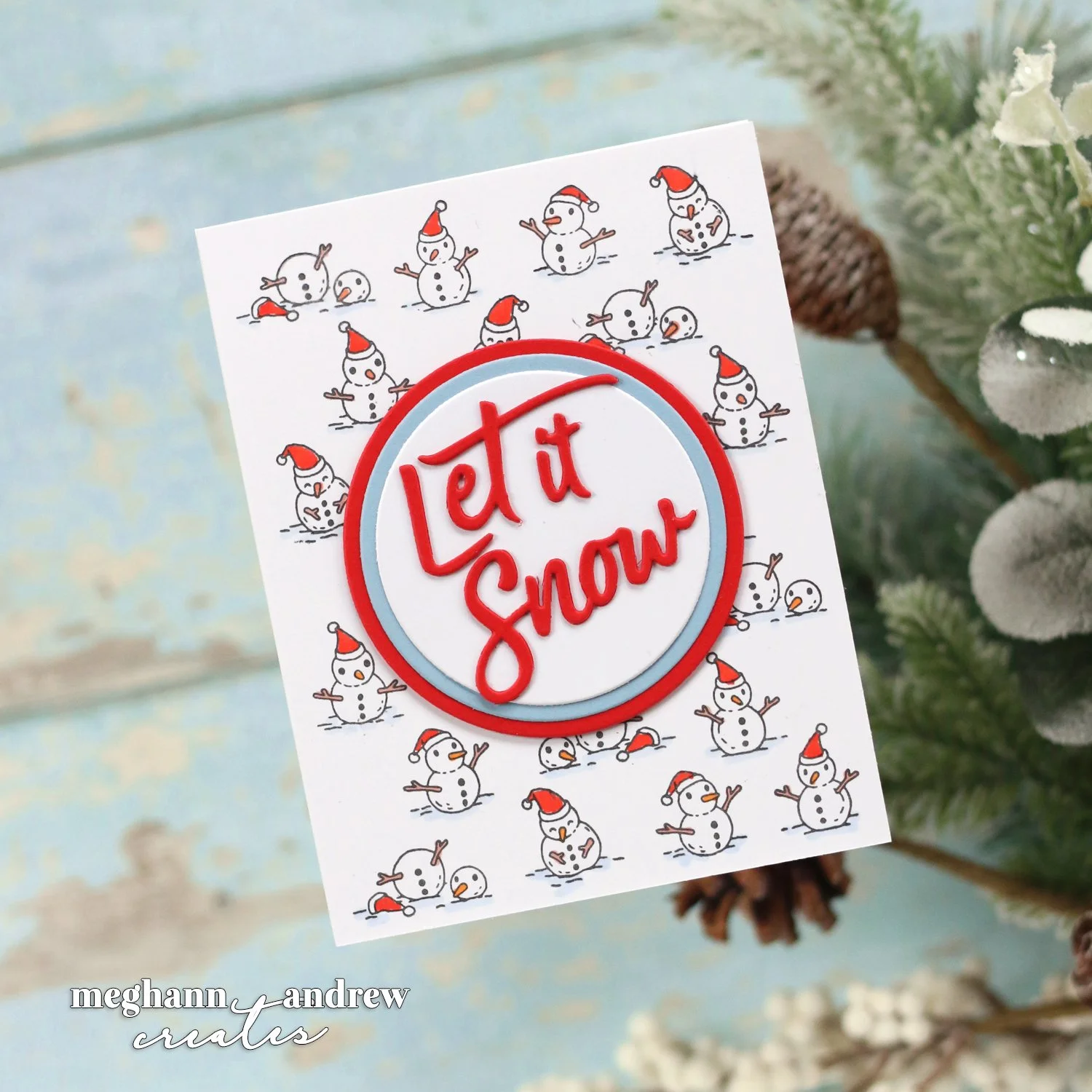 Spellbinders Stitchmas Day Ten: A Modern, Clean Design!