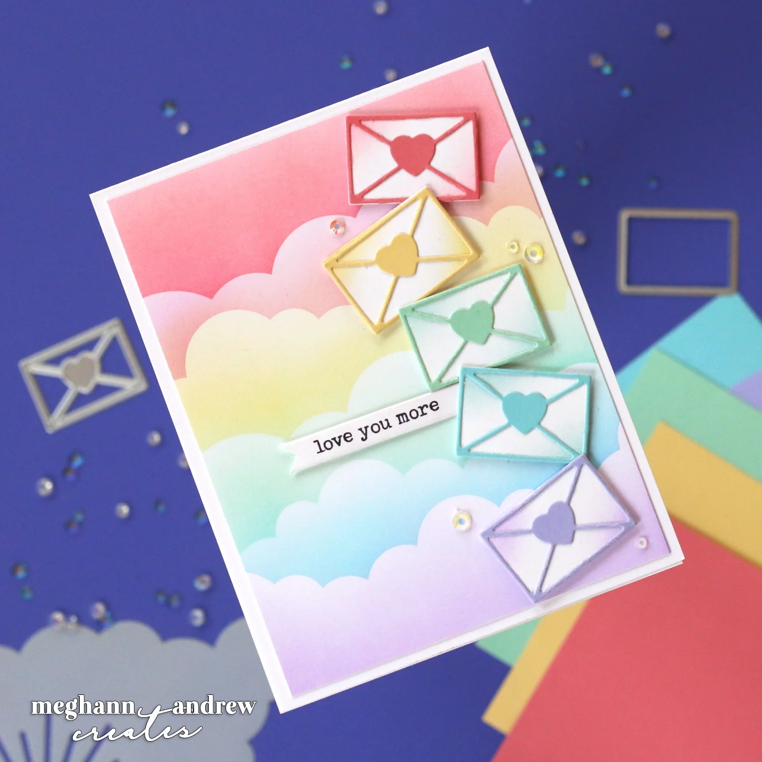 Create A Rainbow Card With My SBC Fest Kit!