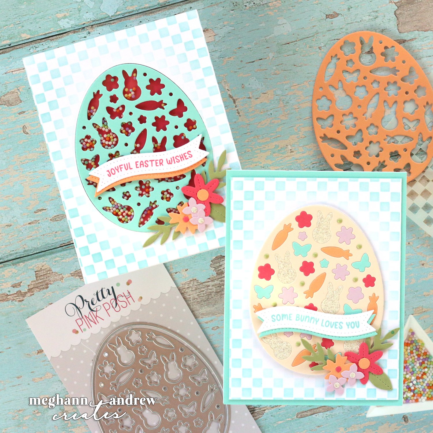 Pretty Pink Posh Video Hop: Inlay or Shaker Card?