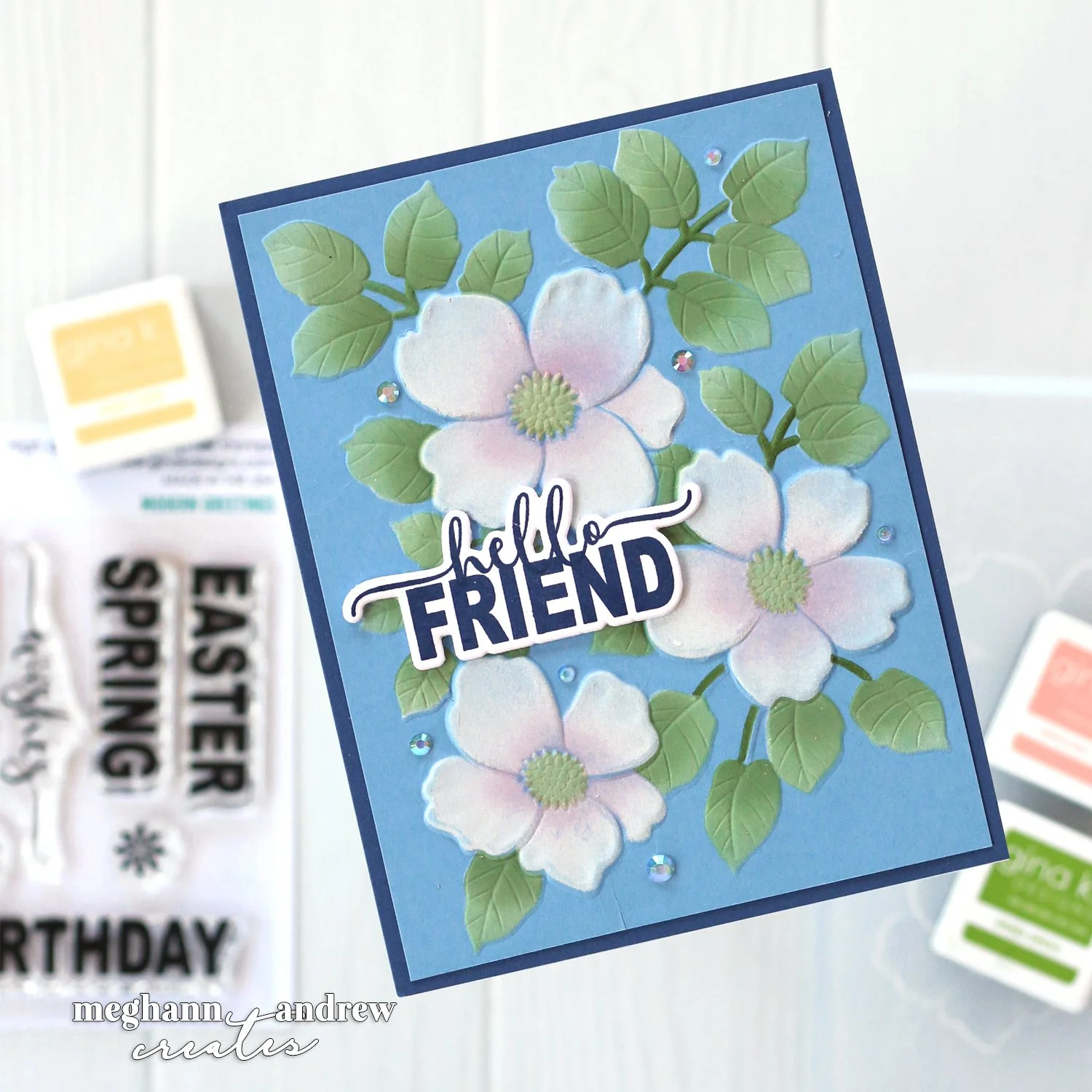 TRY THIS Ink Blending Technique with the Gina K. Designs NEW Card Kit!