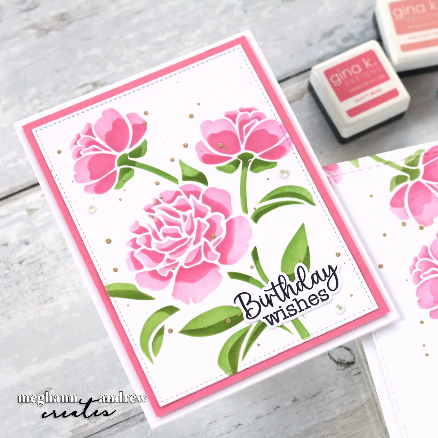 Layered Carnations with Gina K. Designs