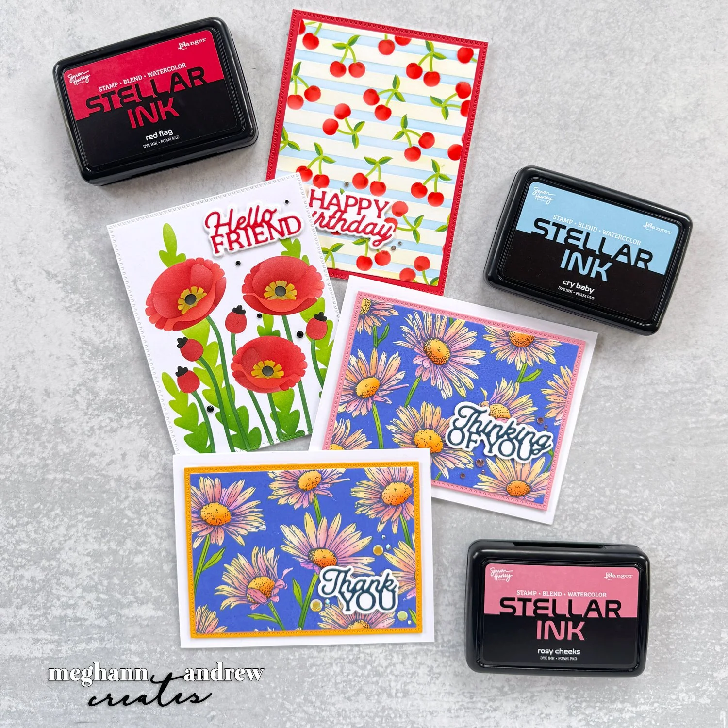 Stencil Palooza + Special Discount from Spellbinders + NEW Stellar Inks!