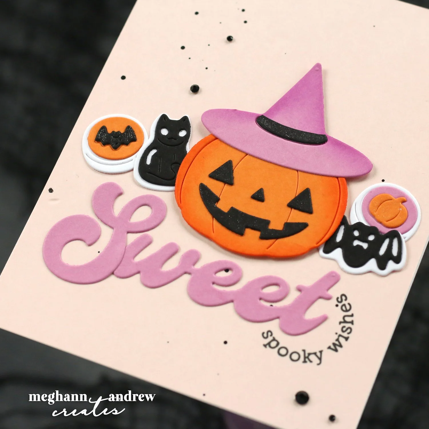 NEW Beary Sweet Holiday Card: Sweet Spooky Wishes